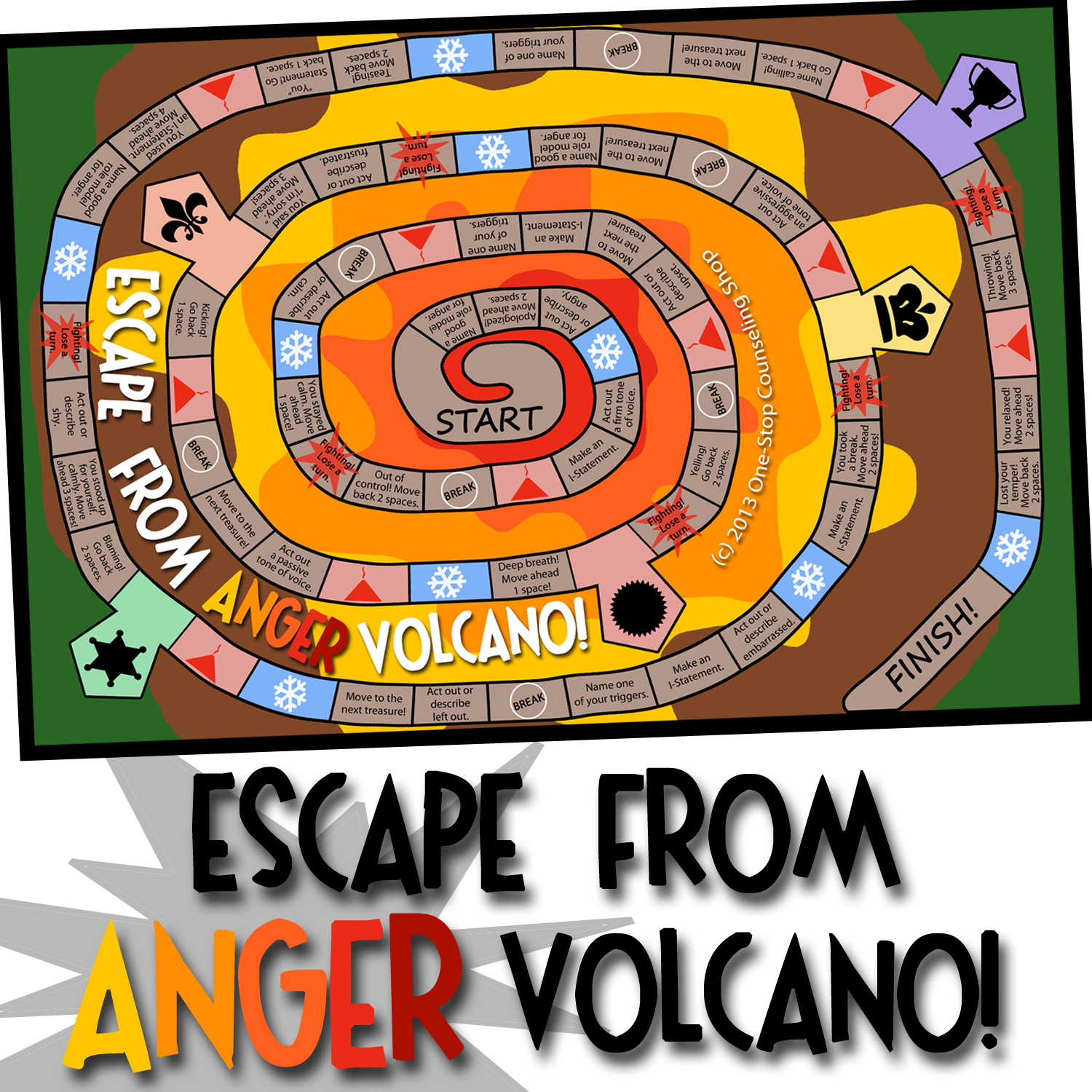 Escape from Anger Volcano