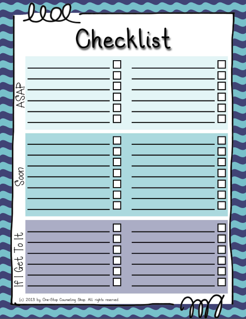 Checklist Cool