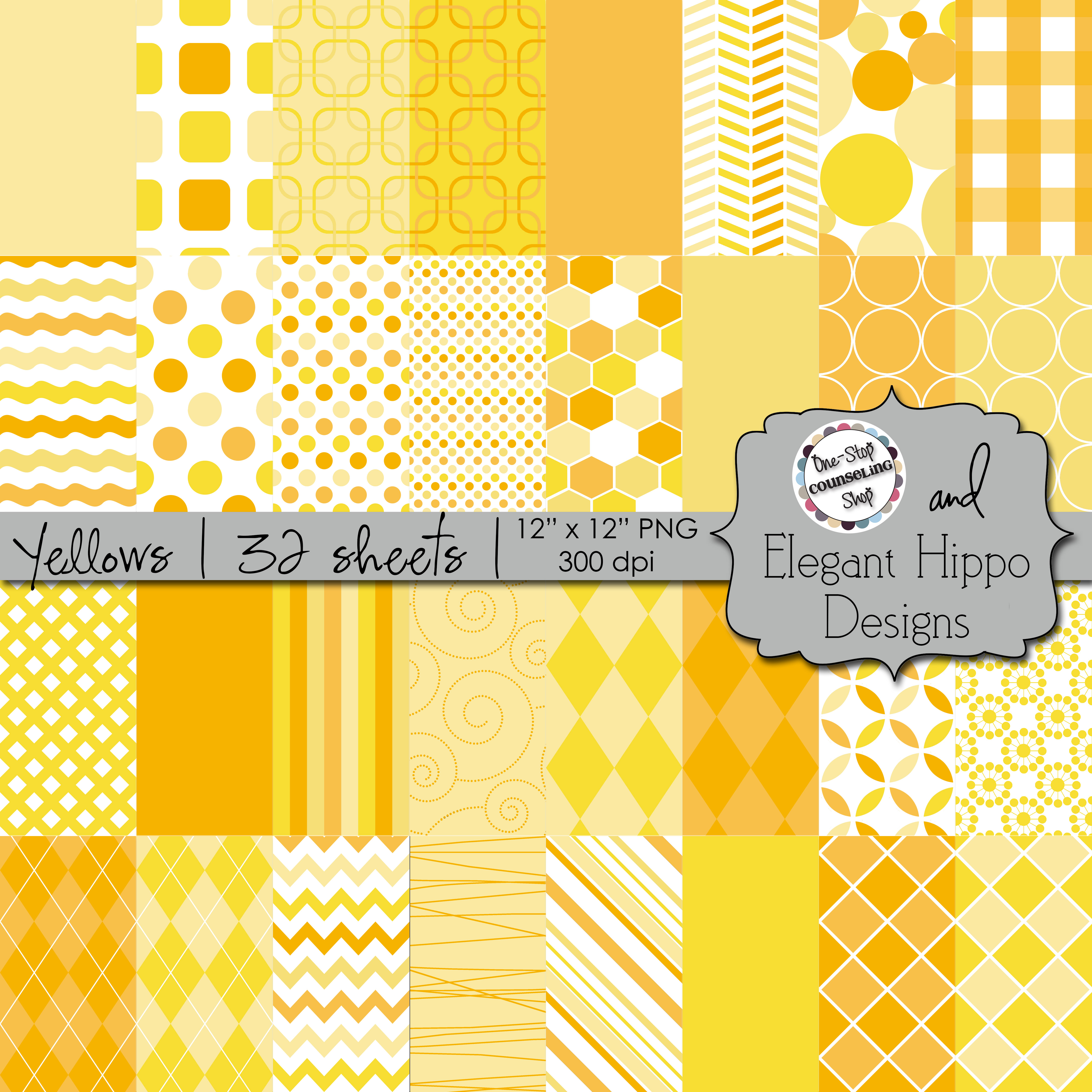 Yellow Digital Papers